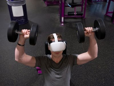 Macro detail of a workout bench in a high-tech gym